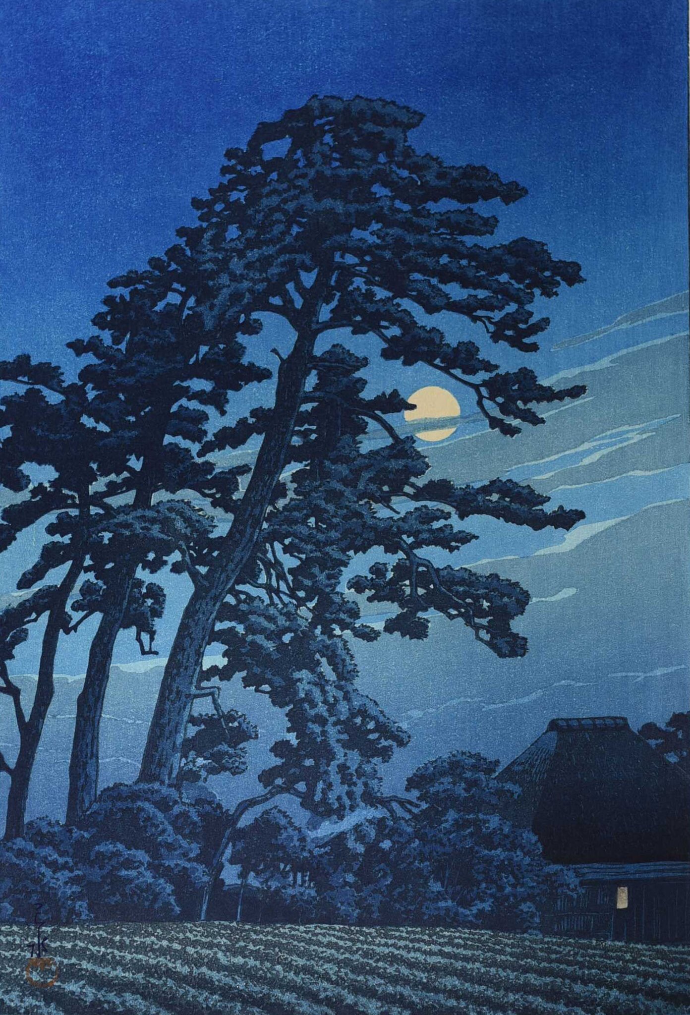 日本插画师：川瀬 巴水