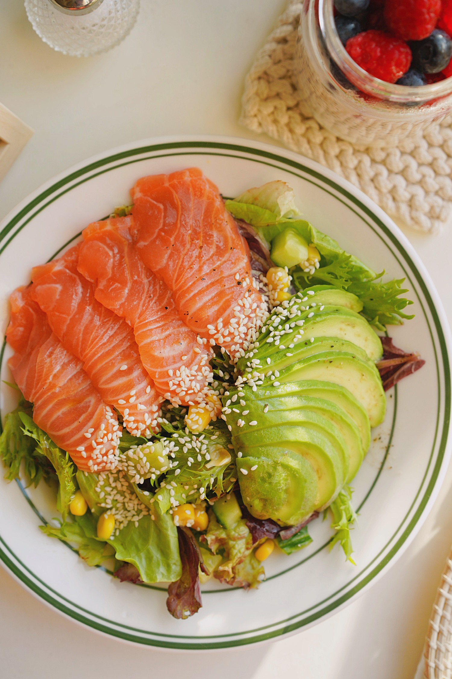 20230101 | 日常早餐240 三文鱼牛油果沙拉| - 即刻App