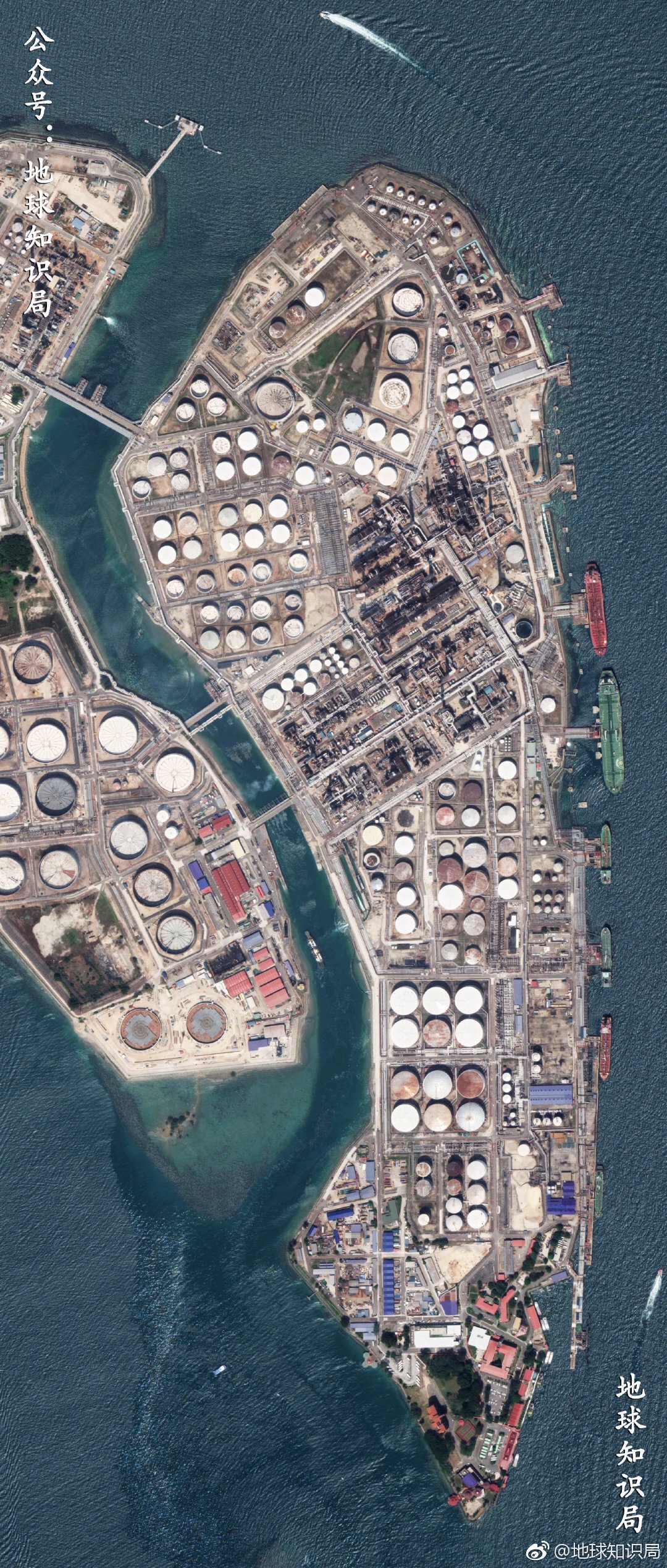新加坡武公岛石油炼化基地​​​ - 即刻App