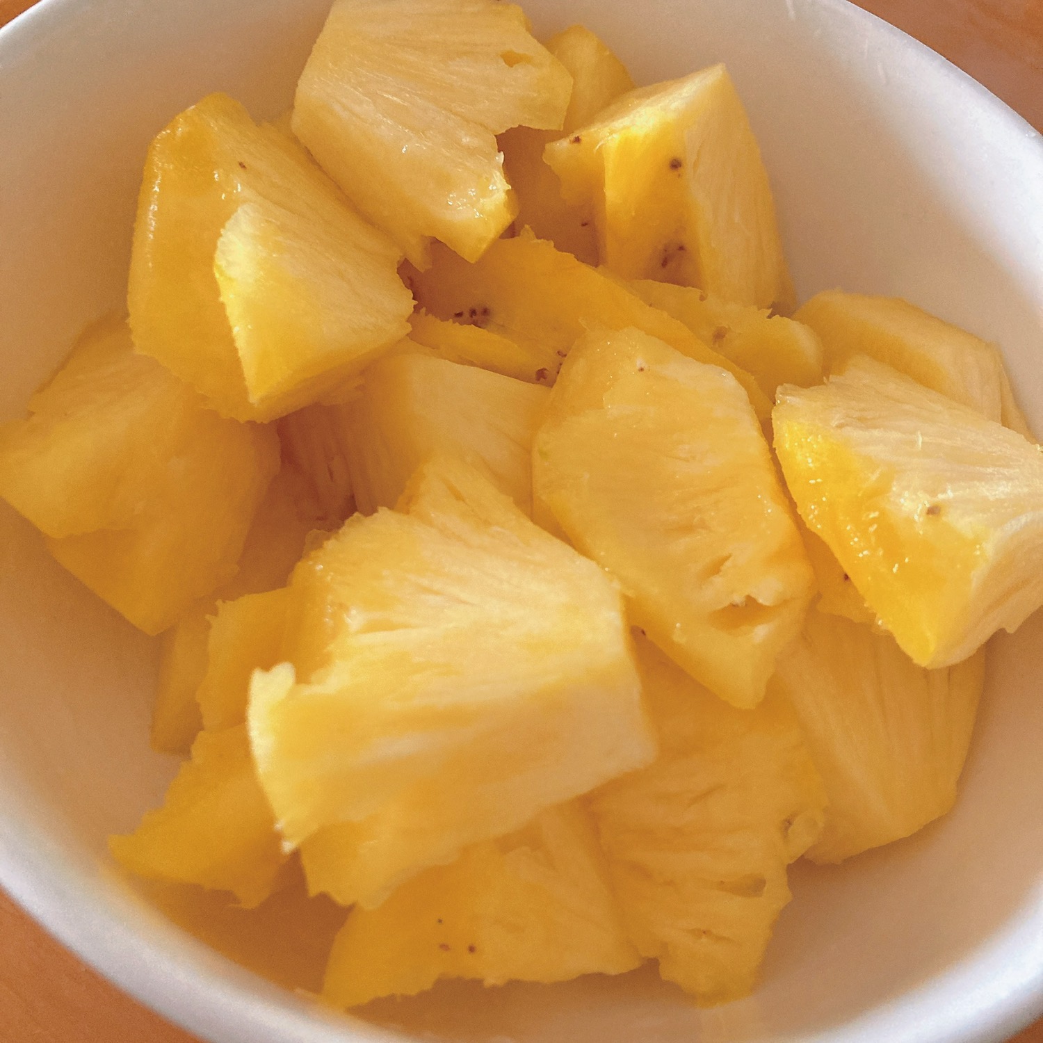 菠萝蘸酱油绝配